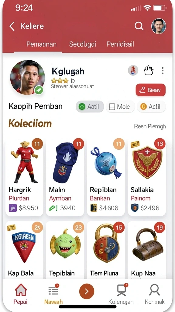 cu888 - Tampilan antarmuka yang sederhana dan menarik.