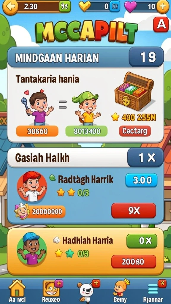 gocap123 - Screenshot menunjukkan karakter utama dalam aksi bertarung.