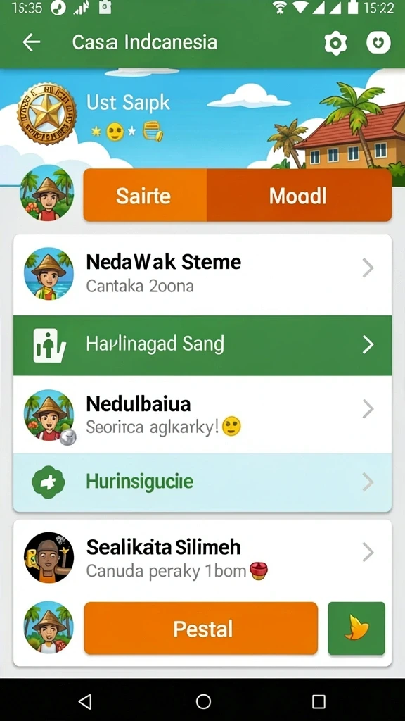 juarago - Tampilan antarmuka yang user-friendly dan intuitif.