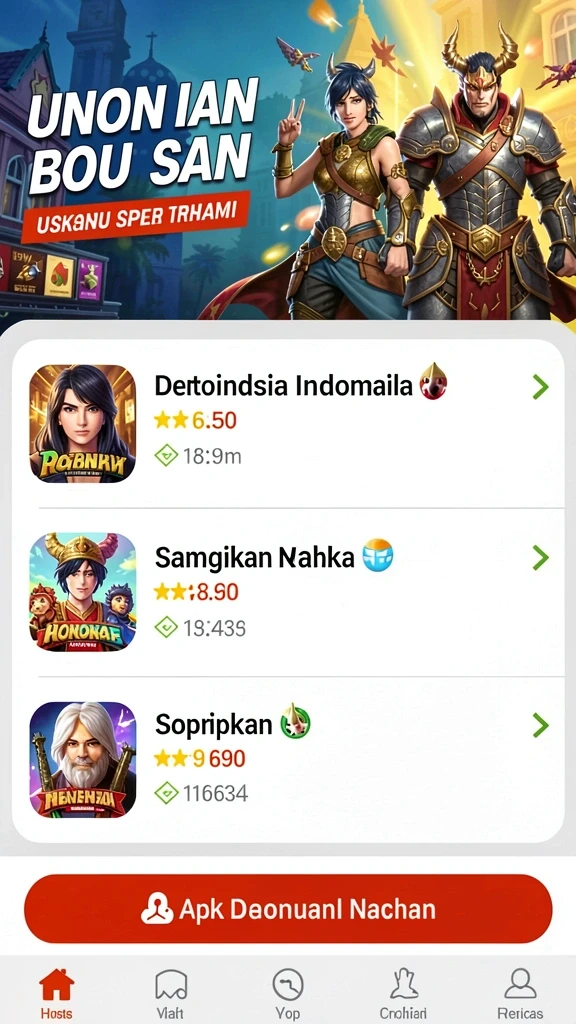 paham777 - Berbagai karakter yang bisa dipilih.