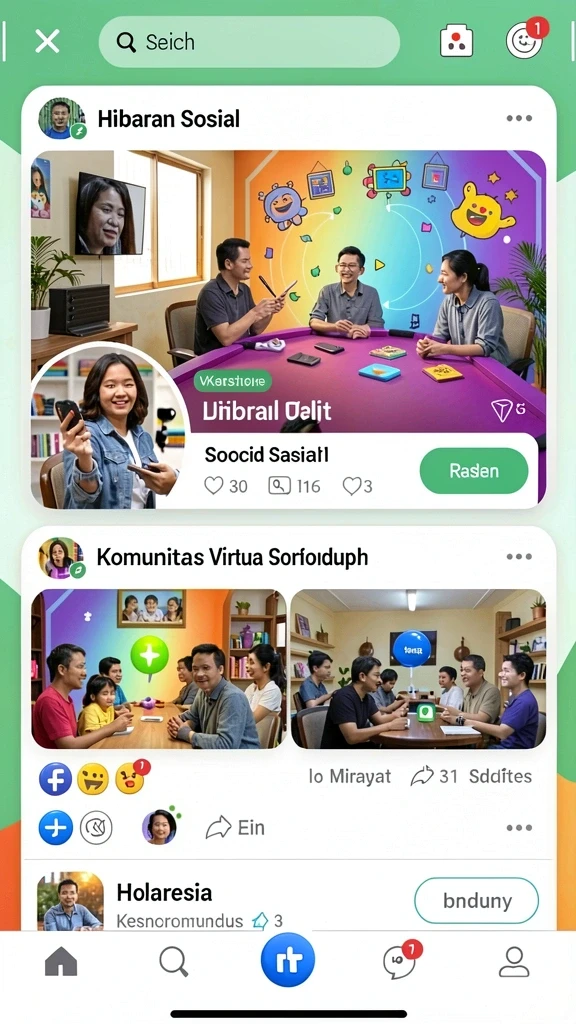 sehoki - Tampilan antarmuka SEHOKI yang menarik dan user-friendly.